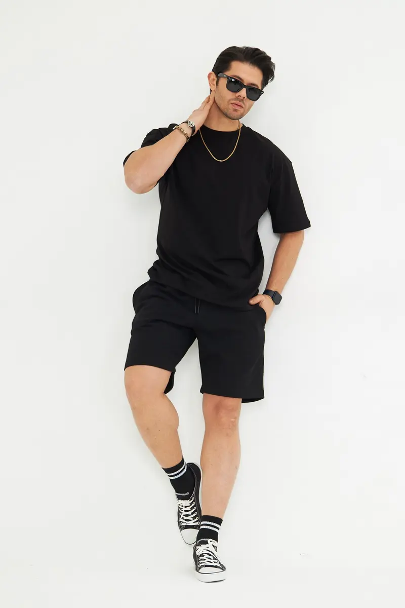 Men Oversize Relax Co-ord Set