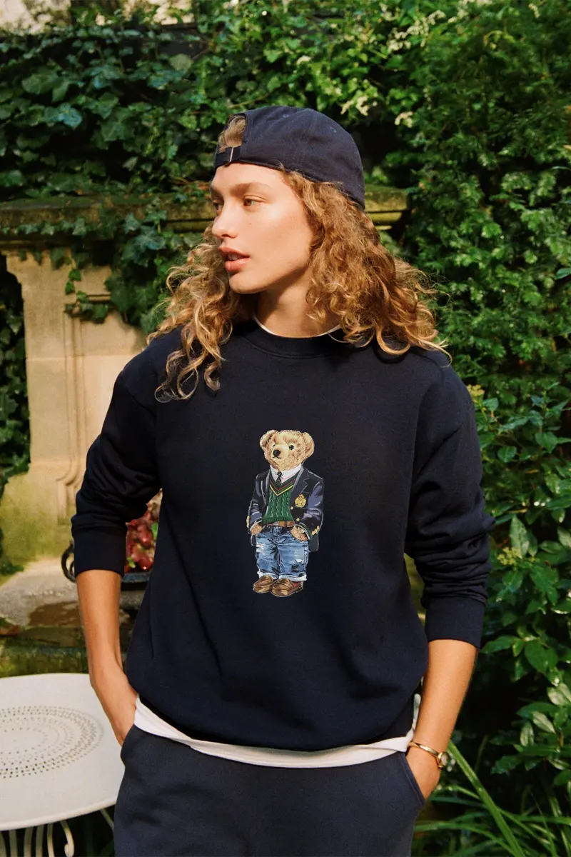 Women Oversize Ivy 3D Print Sweatshirt