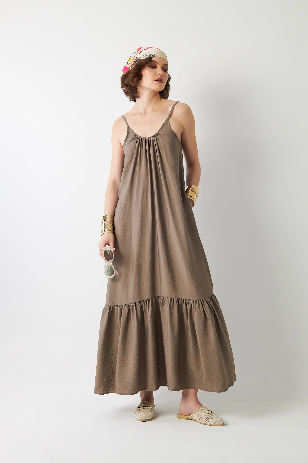 Women Dress — Mink