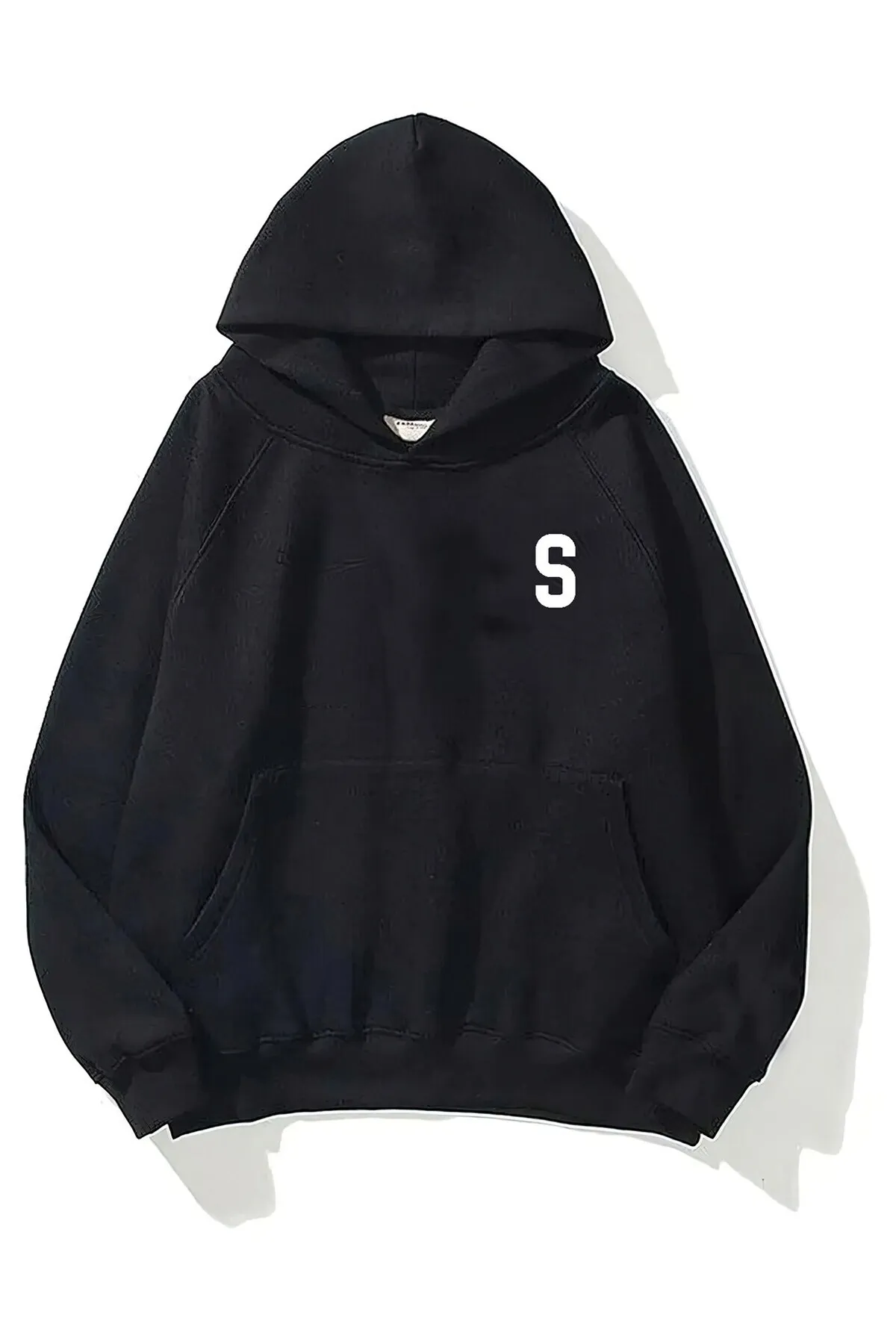 سويت شيرت للجنسين مطبوع 0739 — Black
