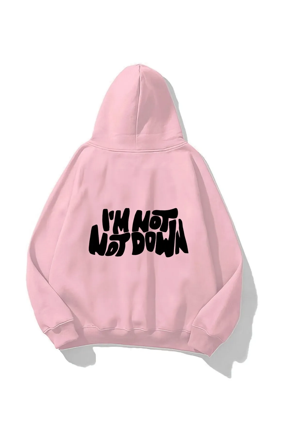 Unisex Oversize Print Sweatshirt 0766 — Pink