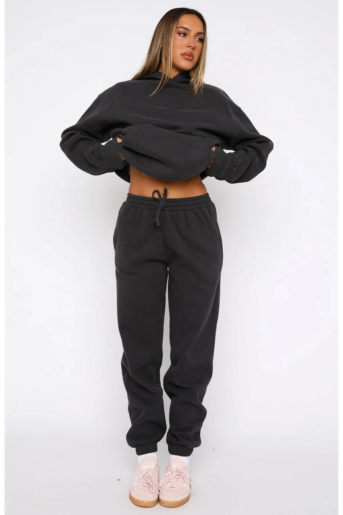 Unisex Oversize Tracksuit 0309 — Smoke Gray