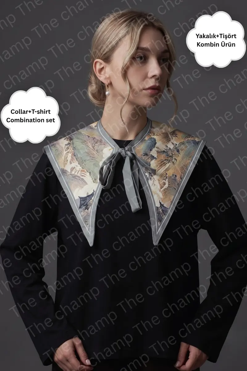 Women Maison Shawl Blouse