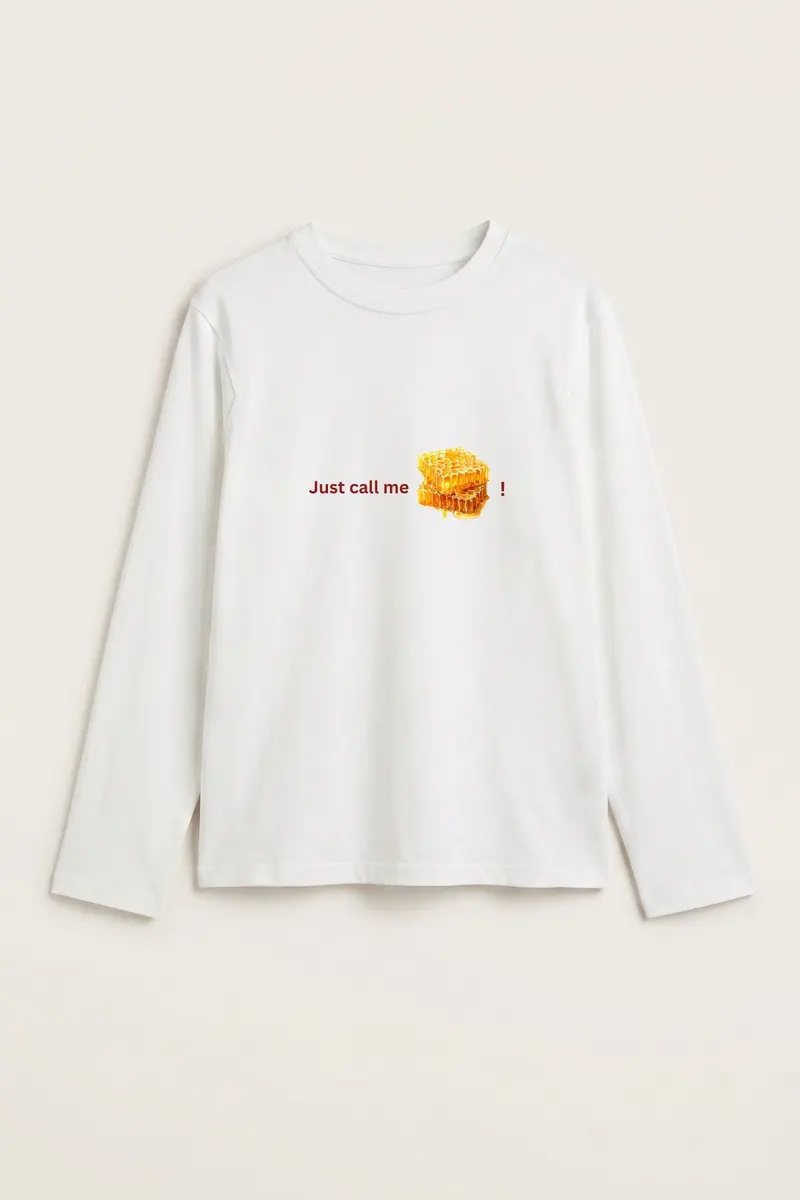 Women Honey Call Print Blouse